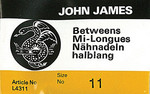 John James Betweens, Size 11, 25 Ct